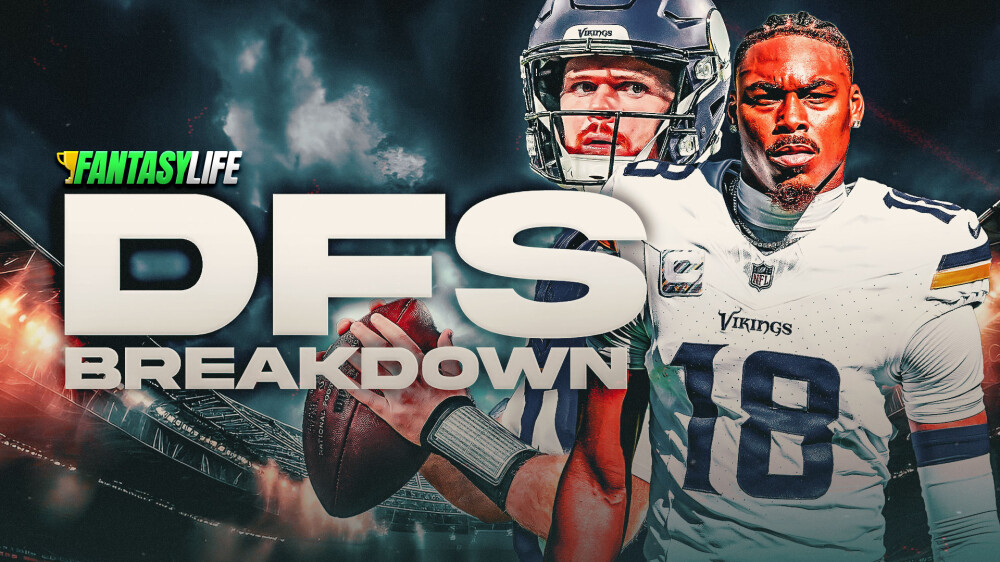 Week 10 DraftKings NFL DFS Plays: The Vikings Are In A Smash Spot