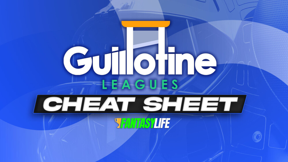 2024 Guillotine Leagues Cheat Sheet